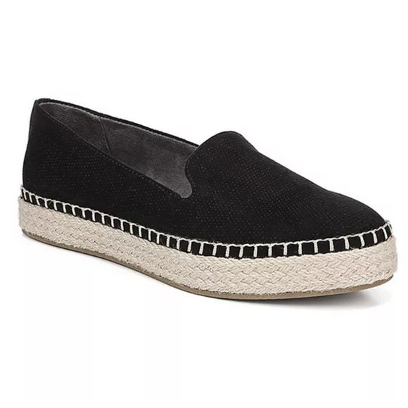 DR. SCHOLL'S Black Canvas Slip On Shoes - Picture 1 of 2